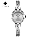 2018 hot sale quartz watch lady women wrist stainless steel watch for women